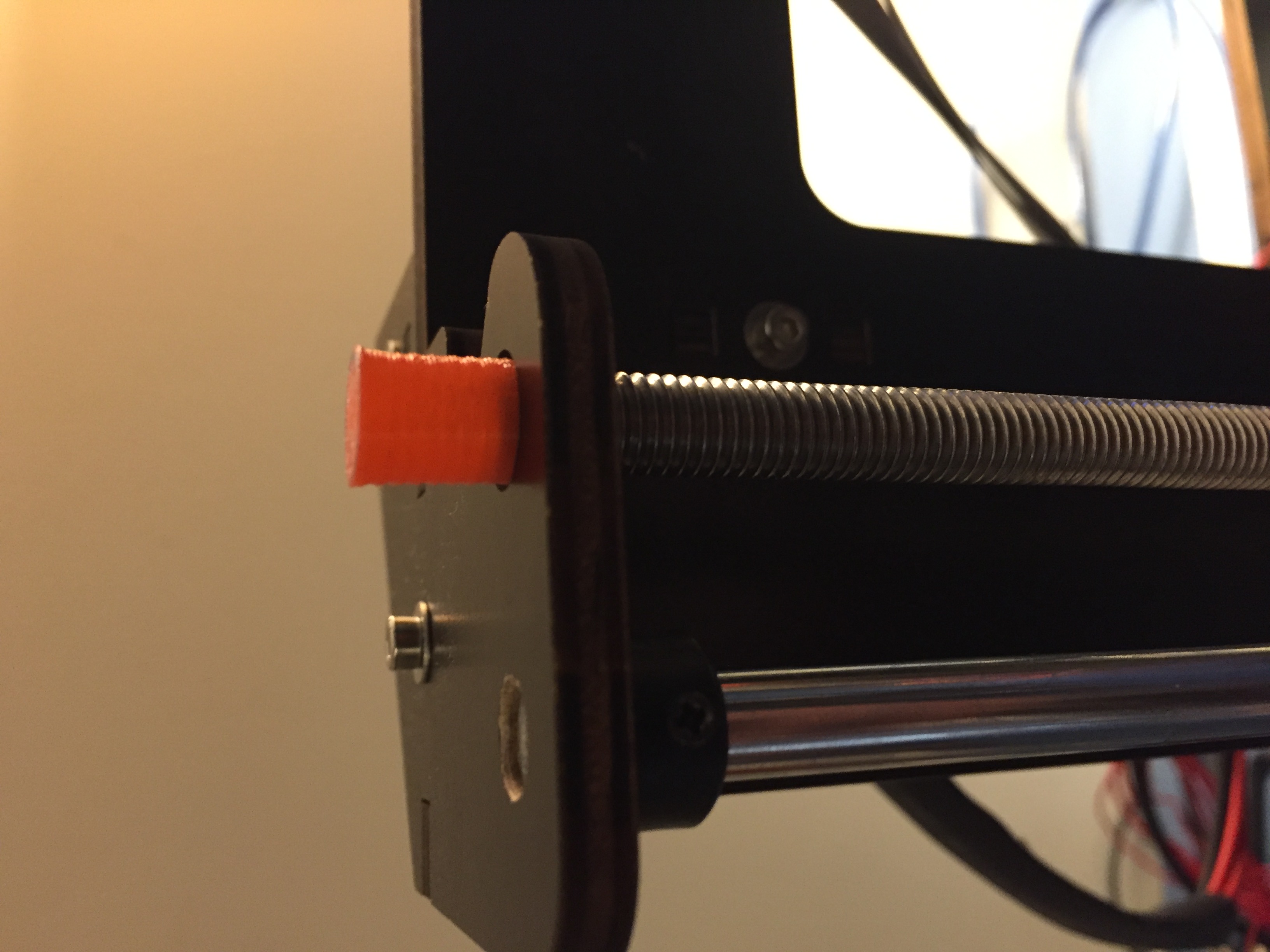 Temp Z Wobble Reducer for Prusa i3 clone