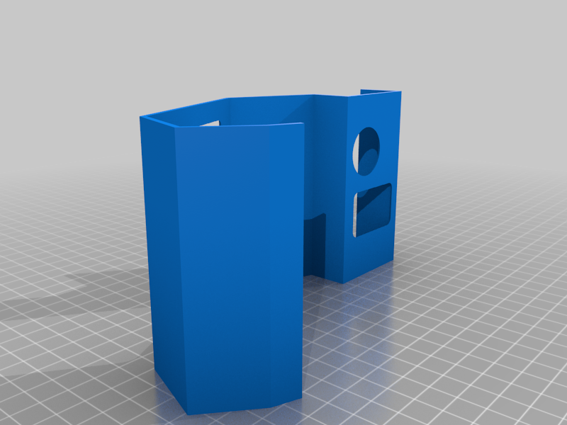 Bracket for GoPro Hero 3/4 to Time Lapse MakerBot Replicator+