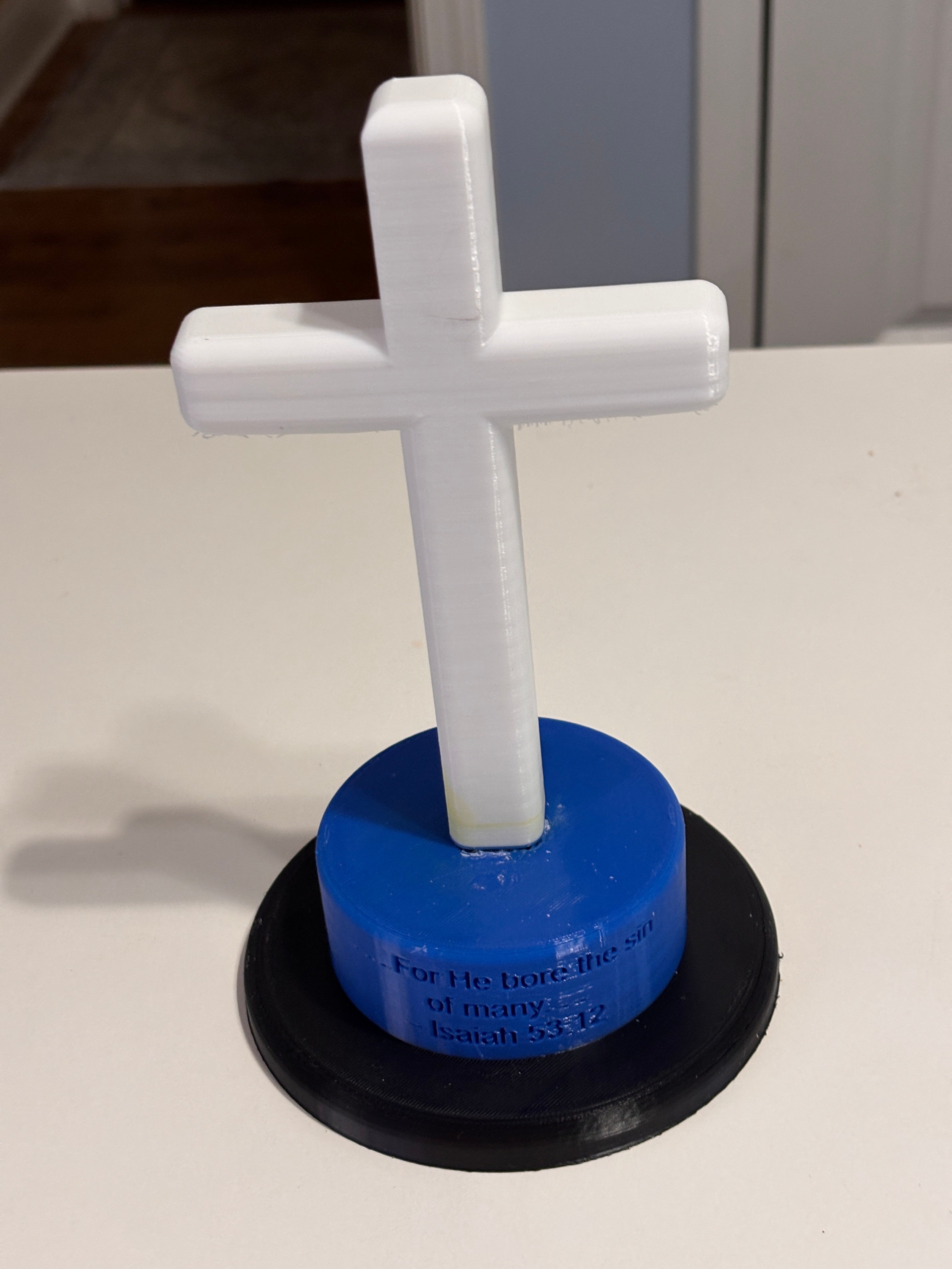 Golden Ratio Proportioned Christian Cross Statue