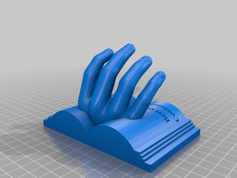 Book Hand Halloween Trophy