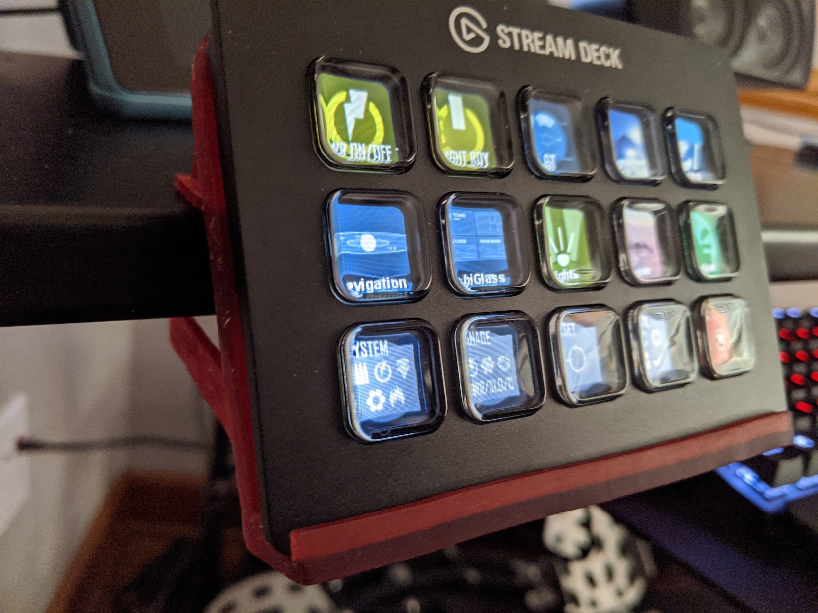 Stream Deck Mount for VolairSim