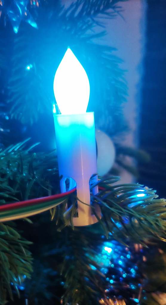 Christmas tree candle for Pixel LED string