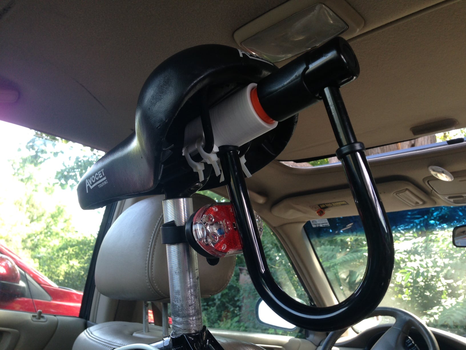 U-Lock Holder -Under Saddle Seat