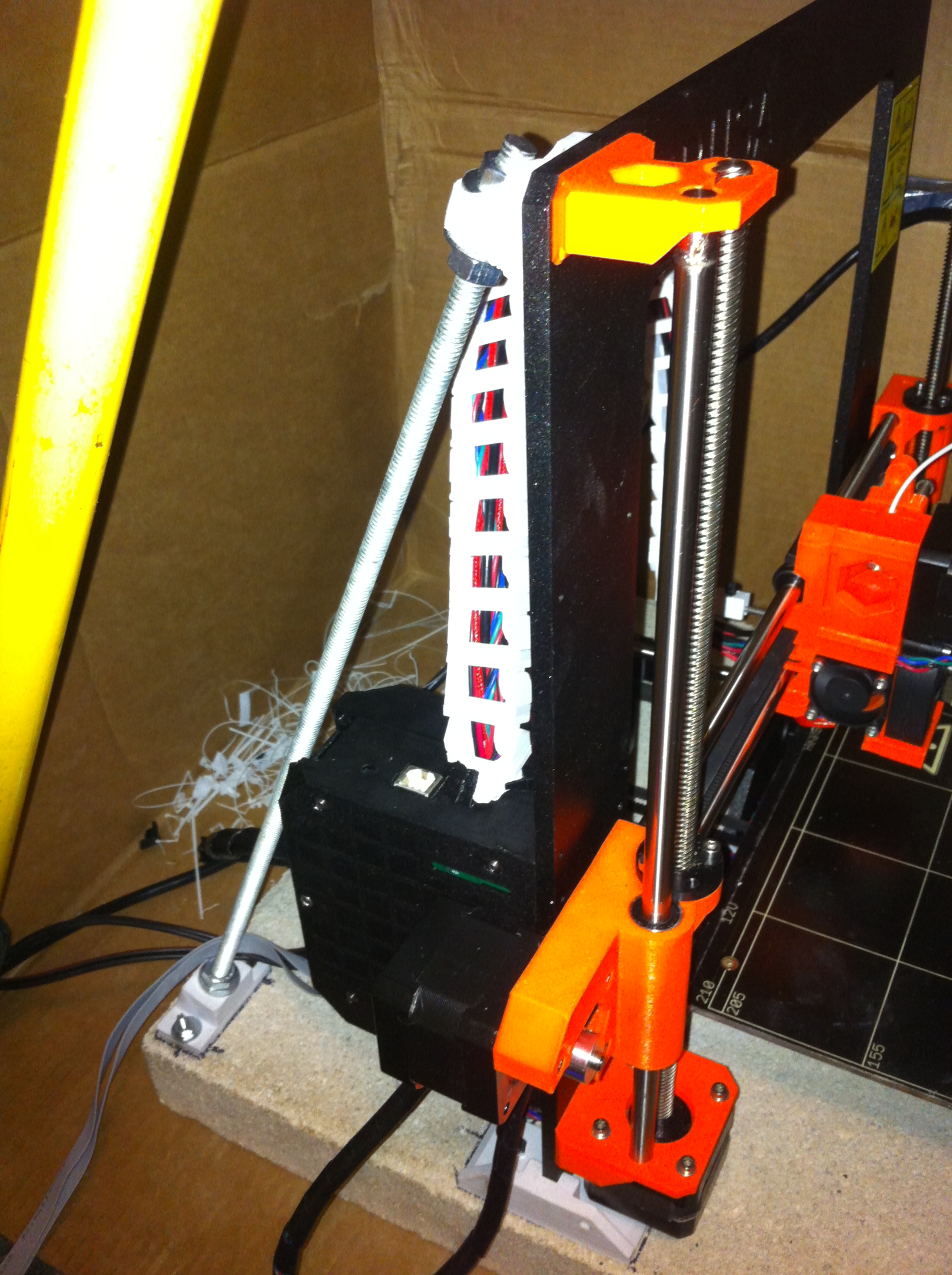 Prusa I3 MK2 M8 Brace (rear) Independent