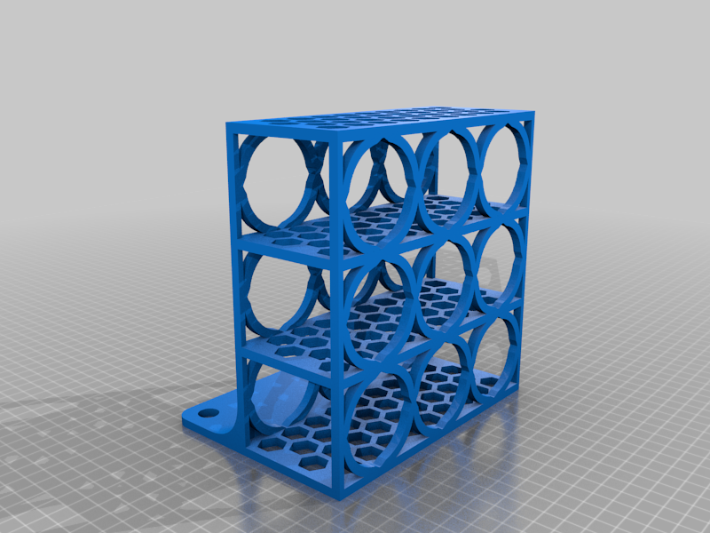 Honeycomb Spice Rack - No Supports!