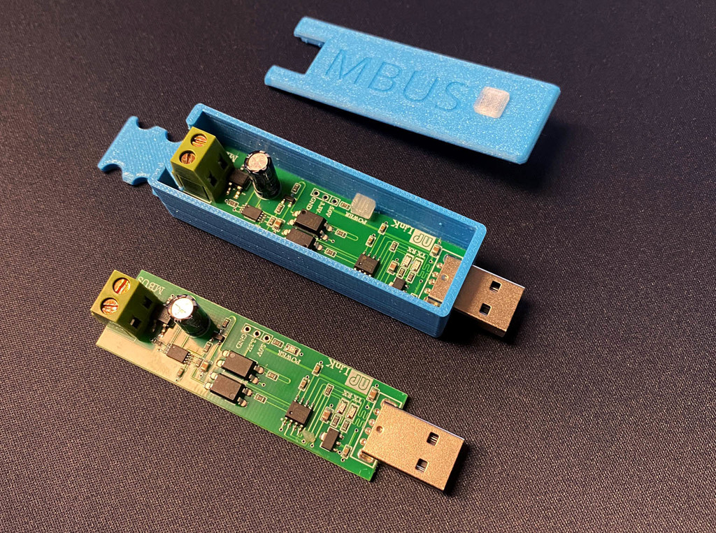 V2 USB 2 MBUS modul case