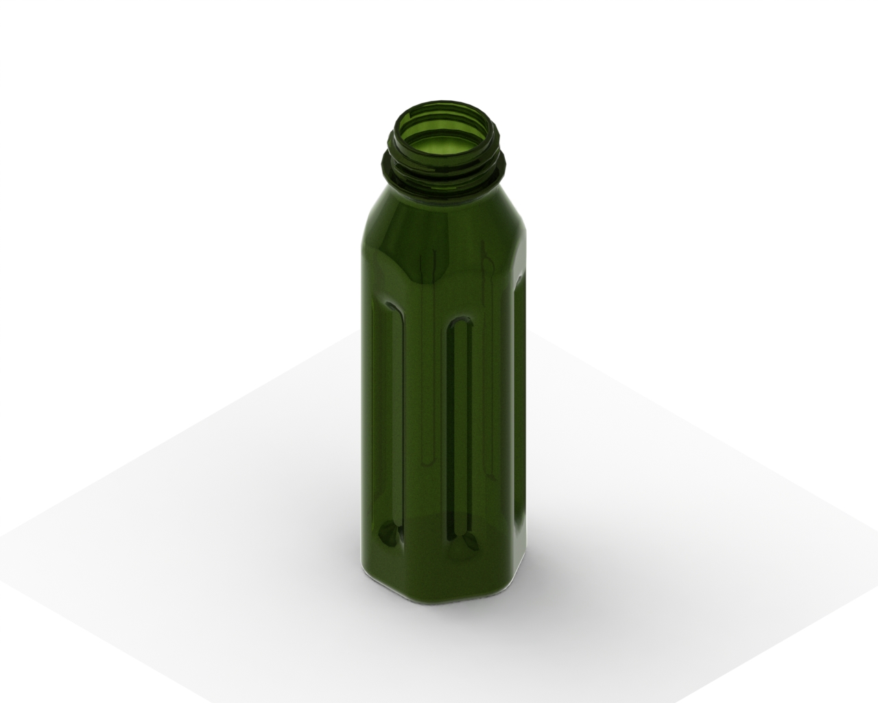Simple Threaded Bottle 2