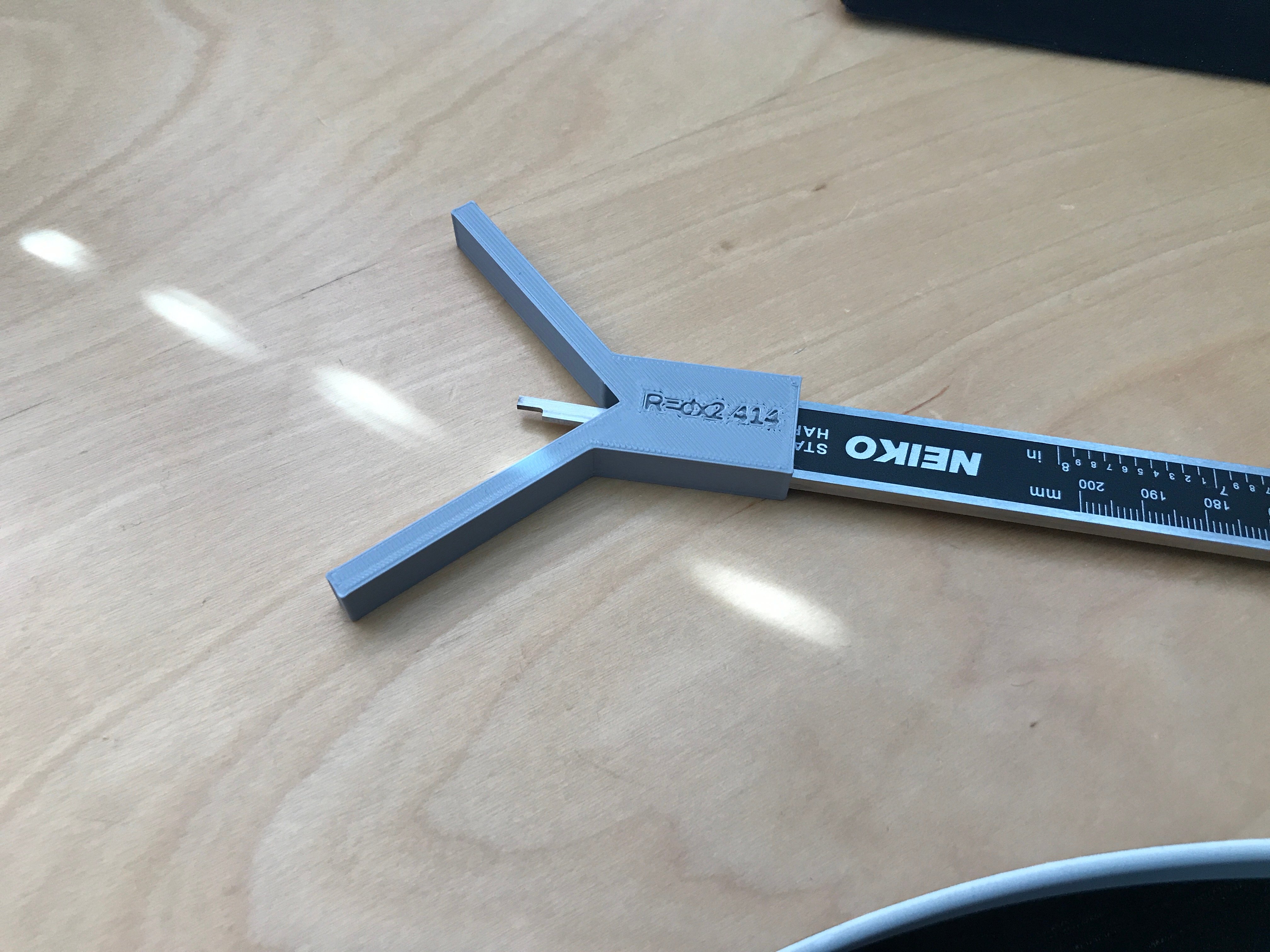 Customizable Radius Gauge