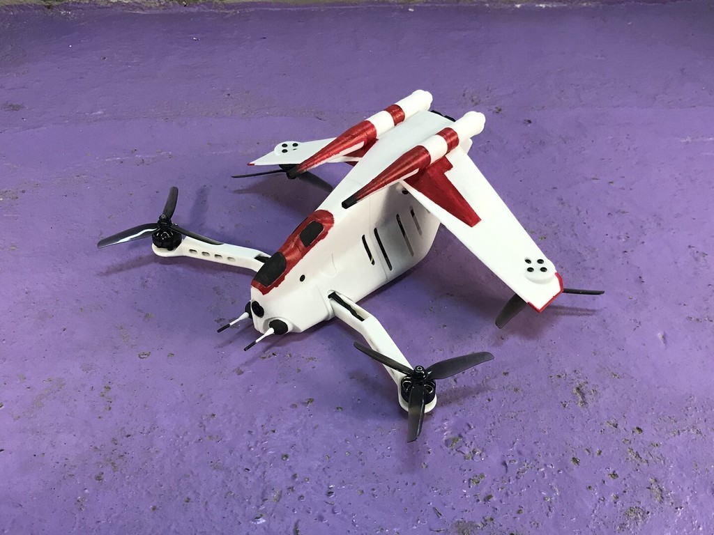 Star Wars Gunship FPV Drone (test part)