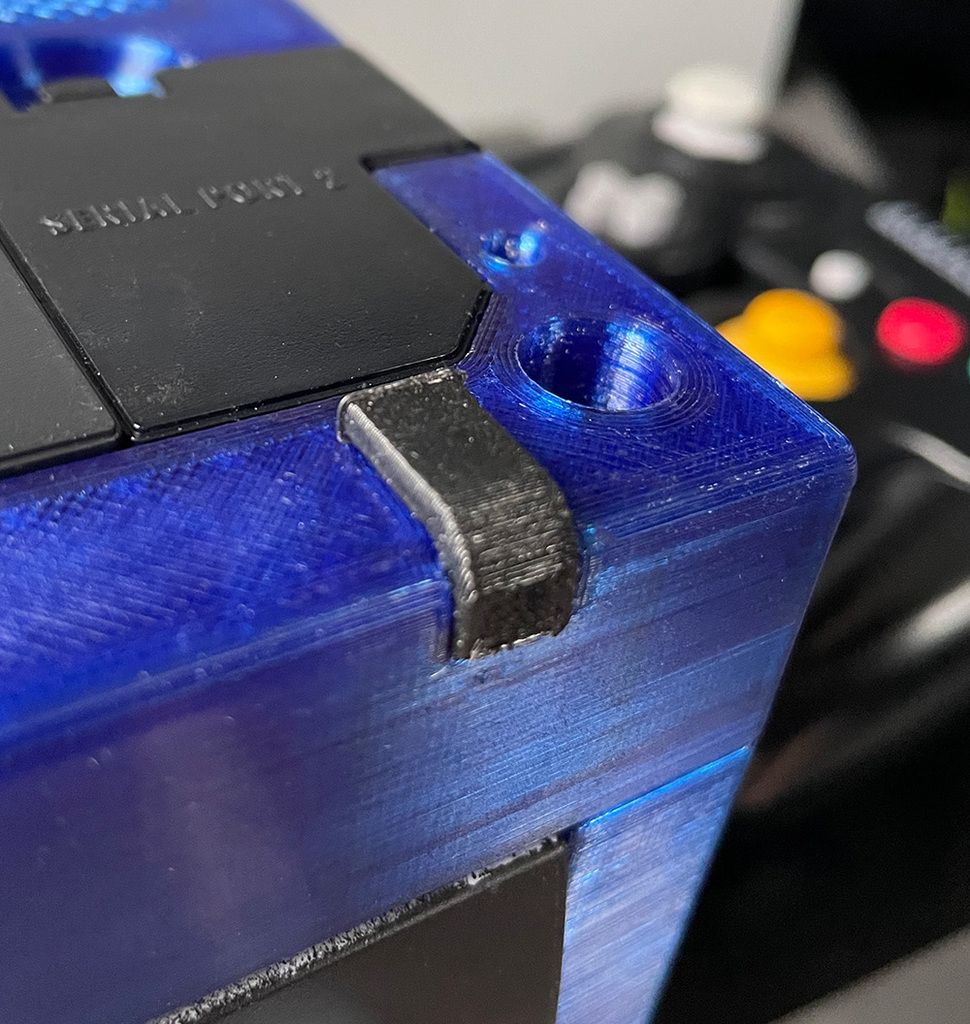 Gamecube Rubber Feet Front and Back