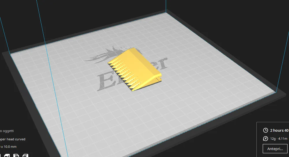 Miniatura 11 do modelo 3D Printer bed scraper re-usable.