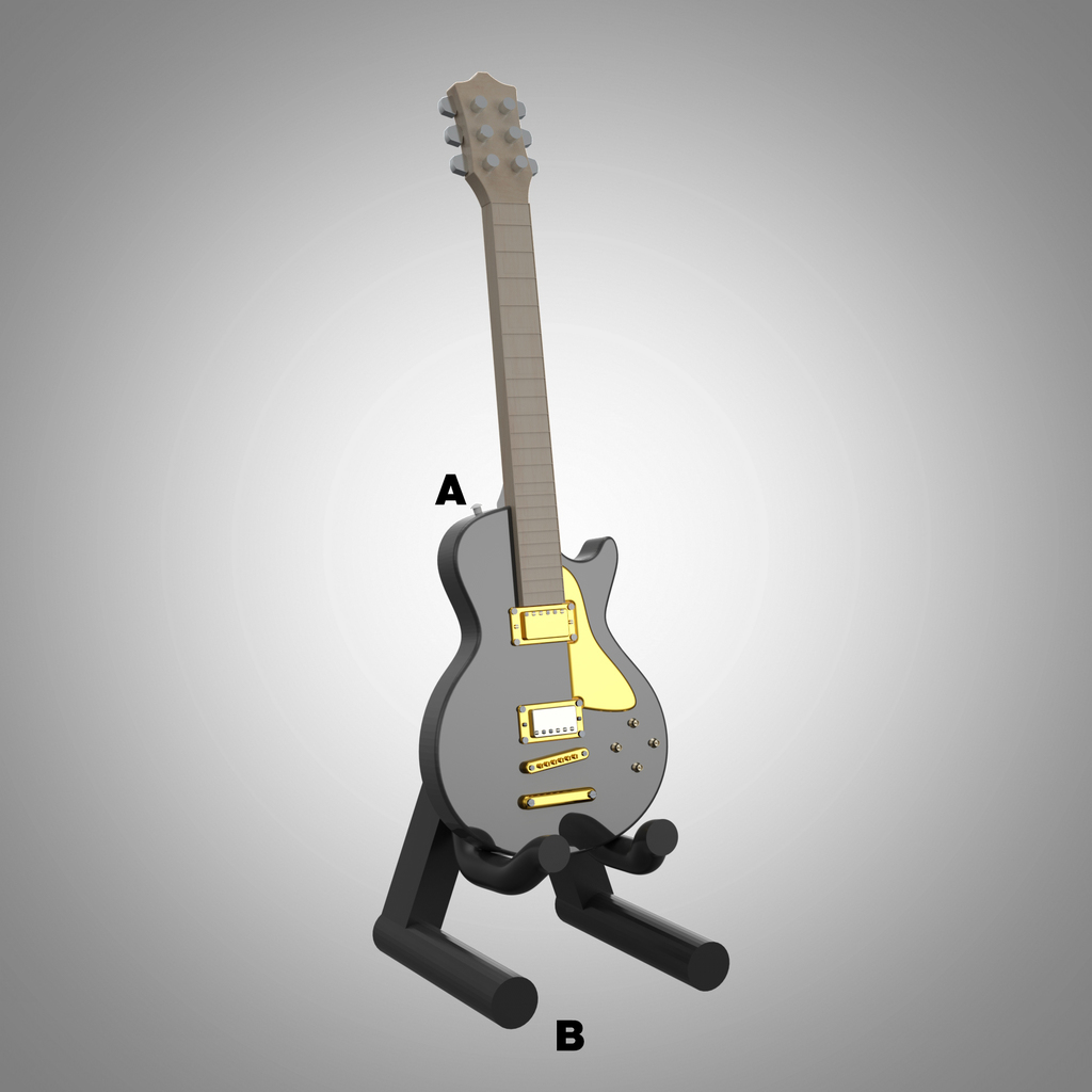 Electric guitar miniature