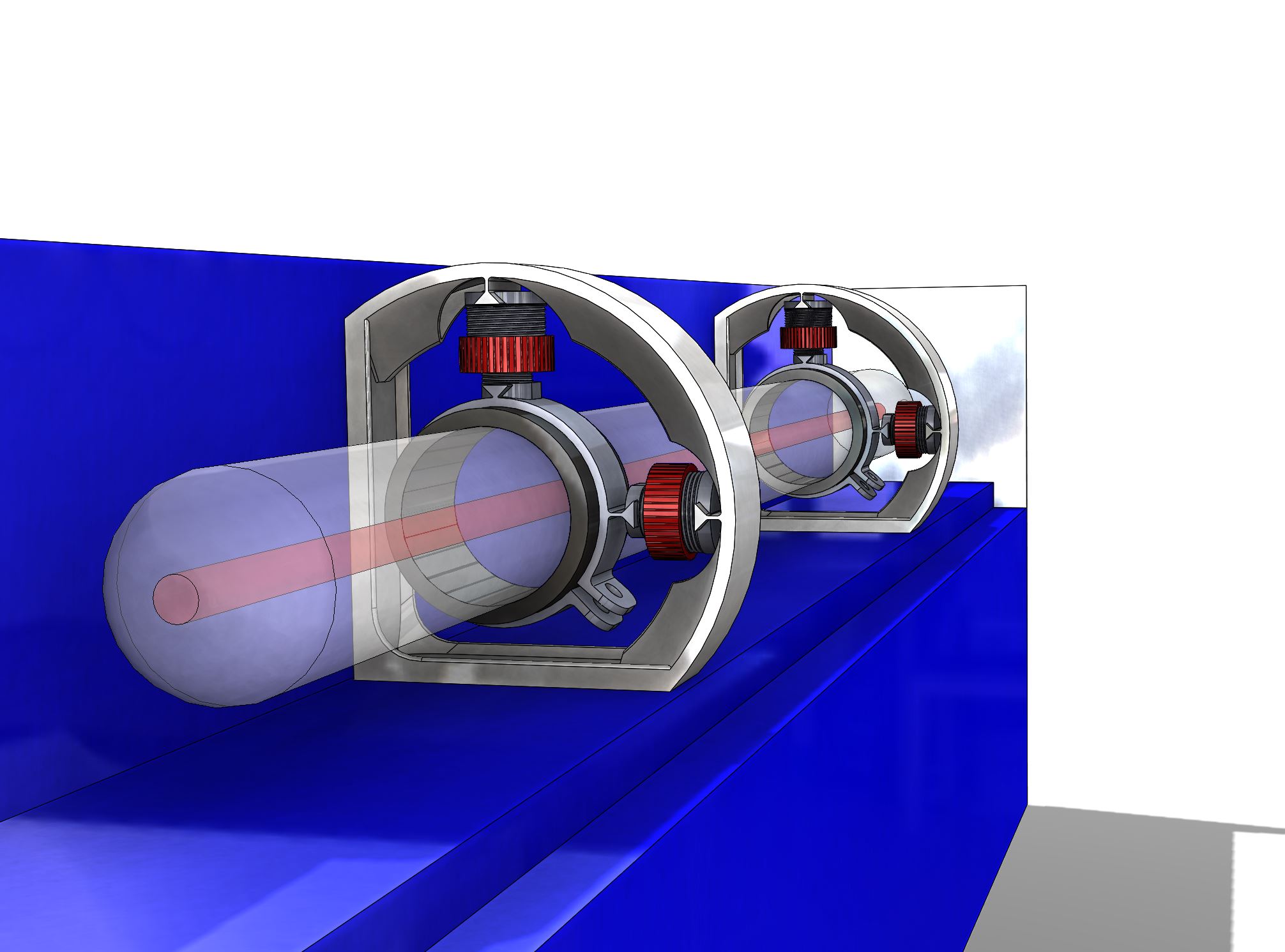 Adjustable Laser Tube Holder
