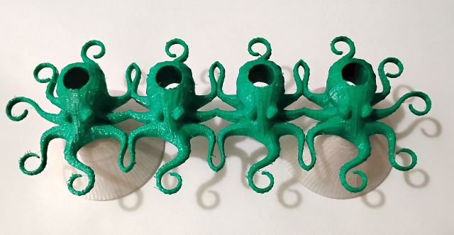 Octopus Frag Plug Holder and Support Structure.