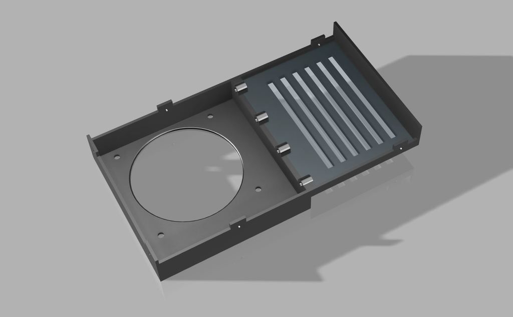 Anycubic Kobra - Power supply cover for 80mm fan