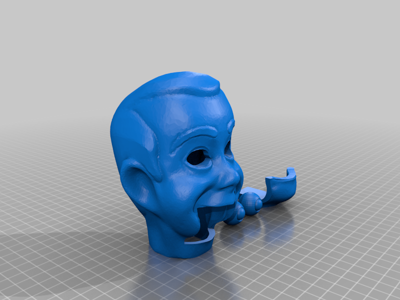 Ventriloquist Dummy Head from Goosebumps (FIXED)