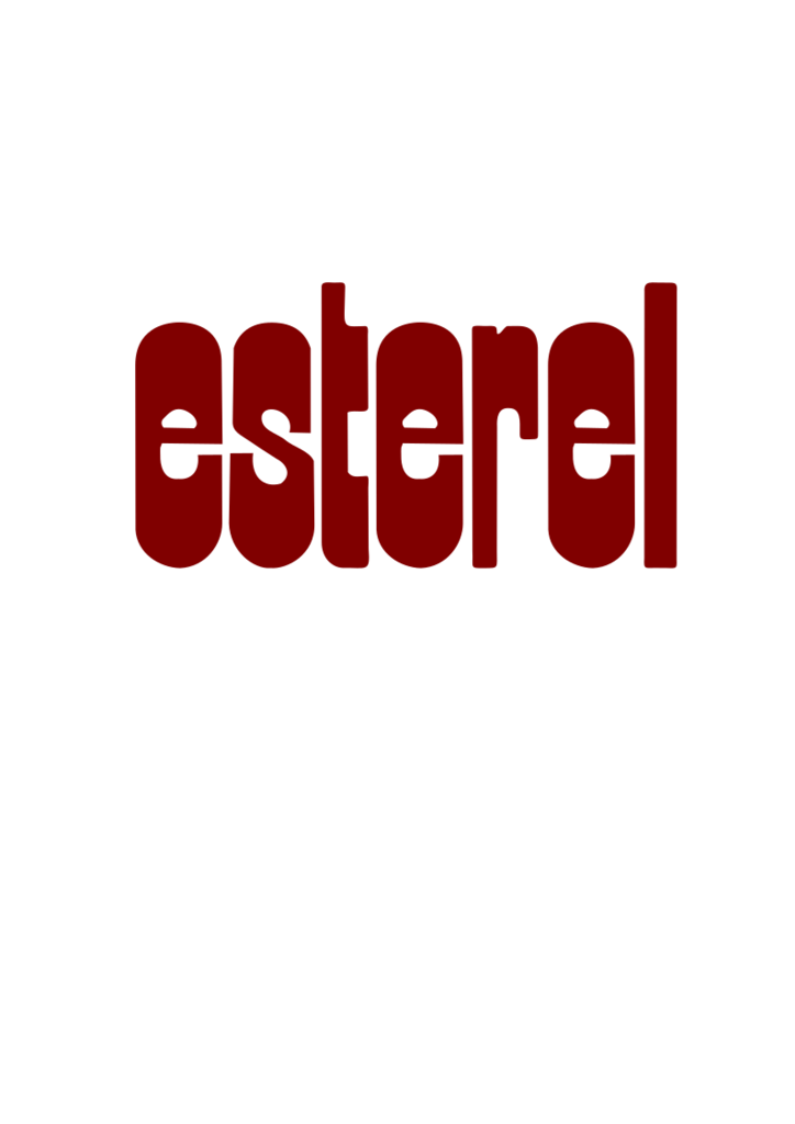 Logo texte esterel caravane pliante rigide