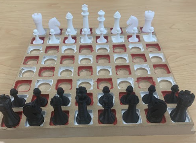 Circular Base Chess Pieces