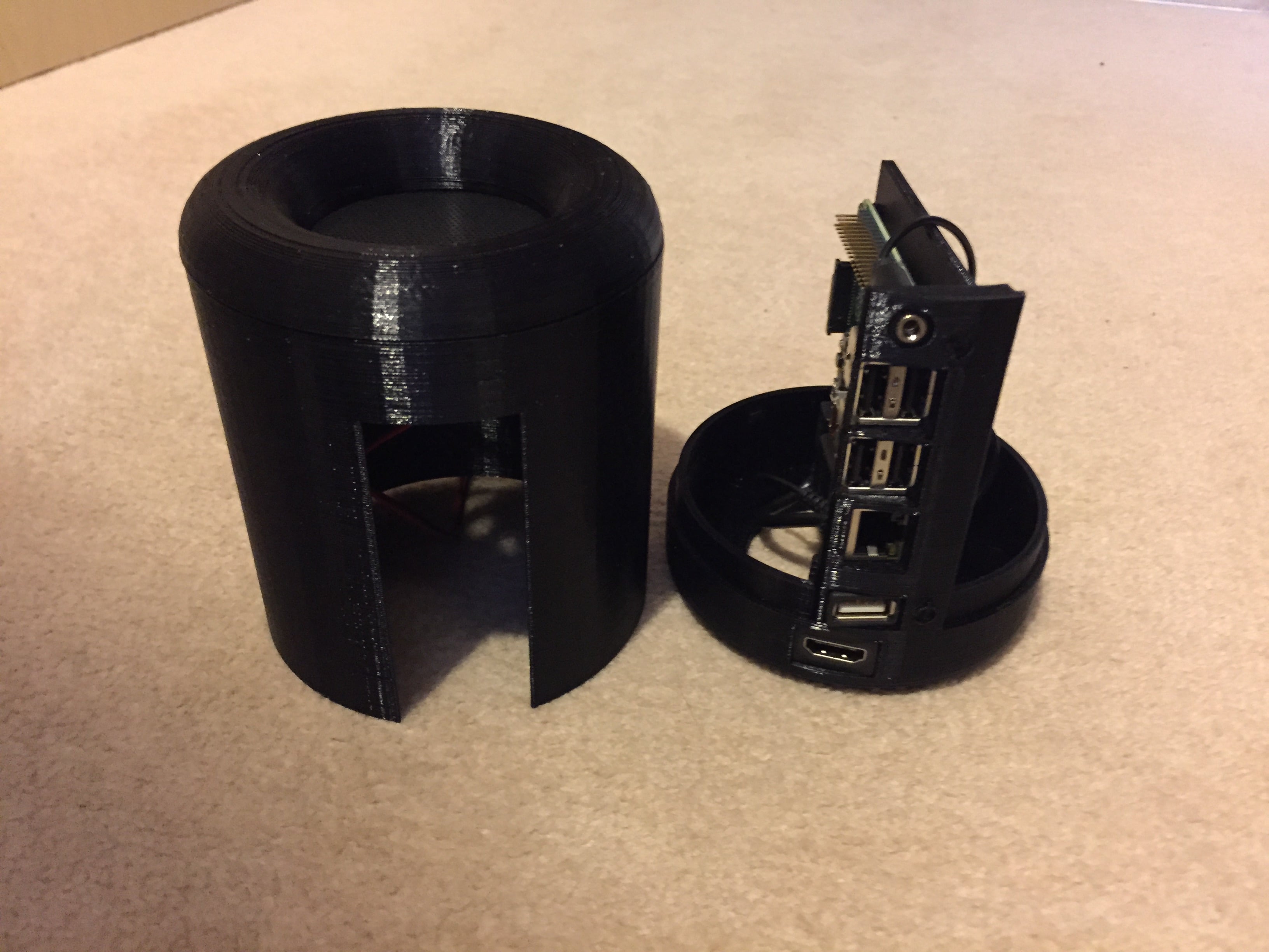 3D Printed Pi 2 Pro Case