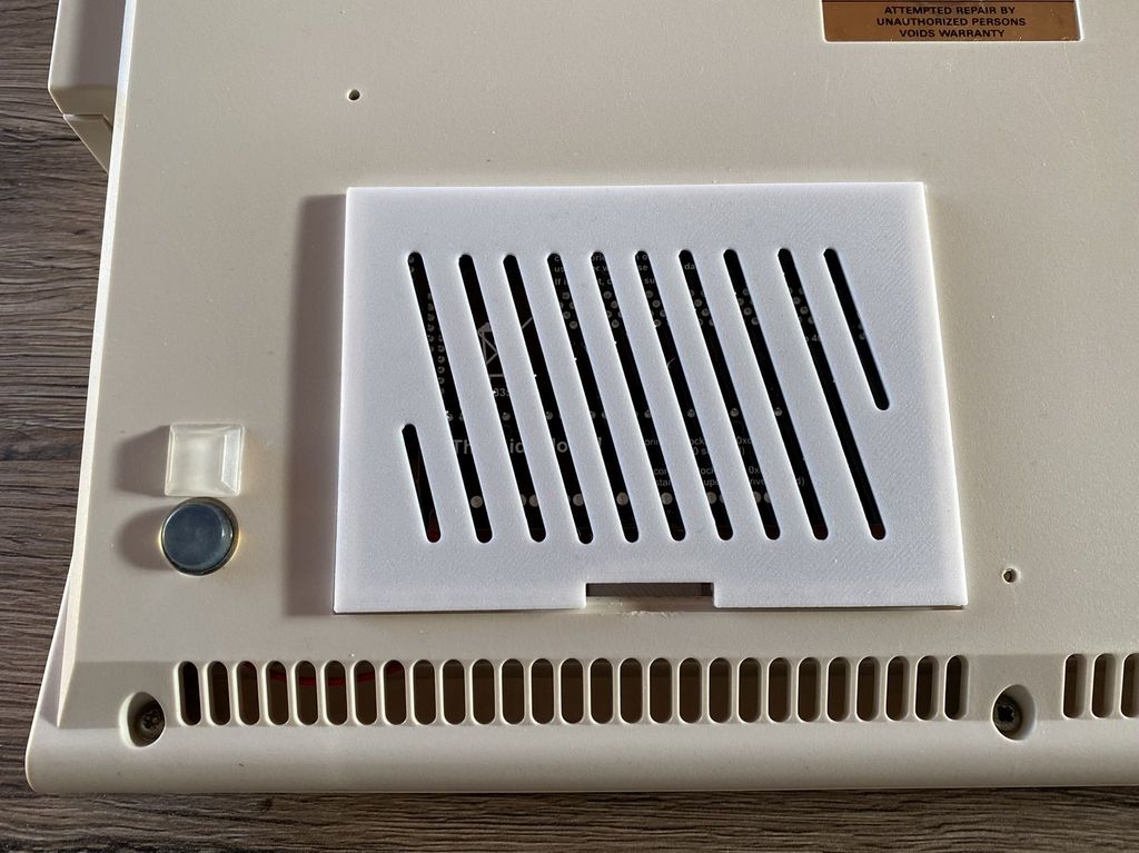 Amiga A600 raised Trapdoor for A604n/Indivision