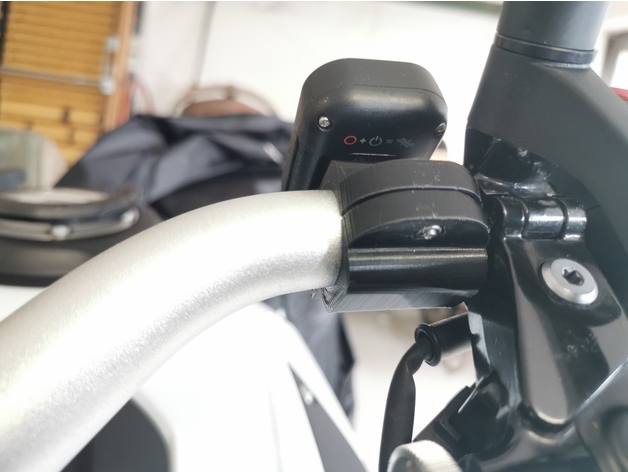 gopro smart remote motorcycle mount