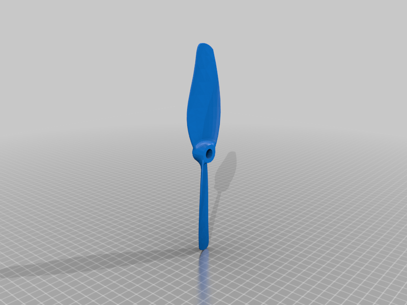 High thrust Propeller to be 3D Printed 