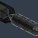 FAB-5000 soviet bomb 3D model