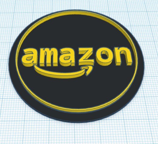 Amazon logo Insert