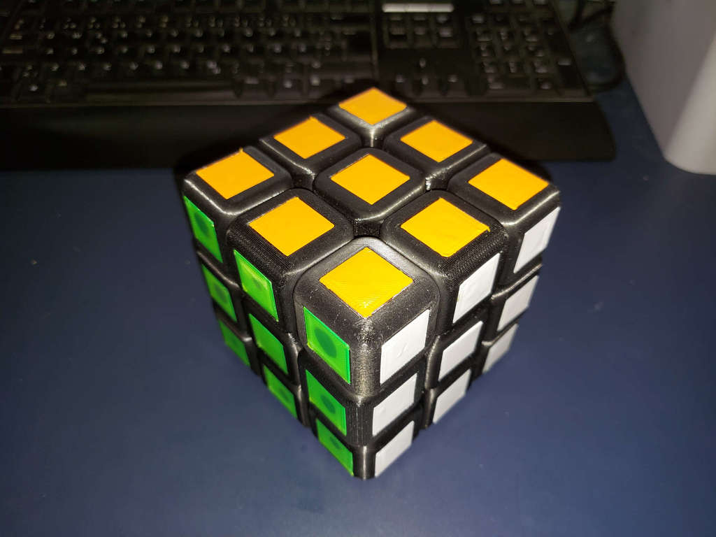 10cm Tiled 3x3 Rubik's cube