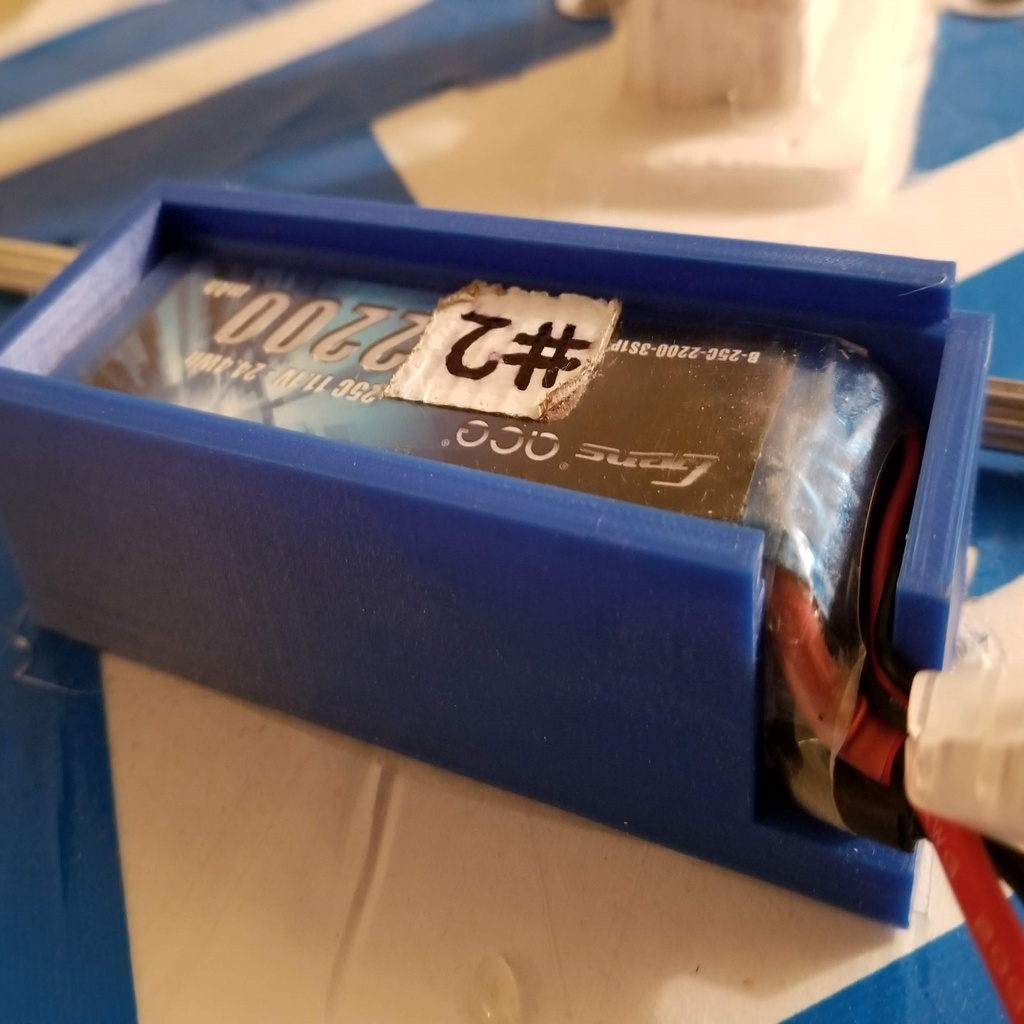 Battery Box for Gens Ace 2200mAh 3S LiPo