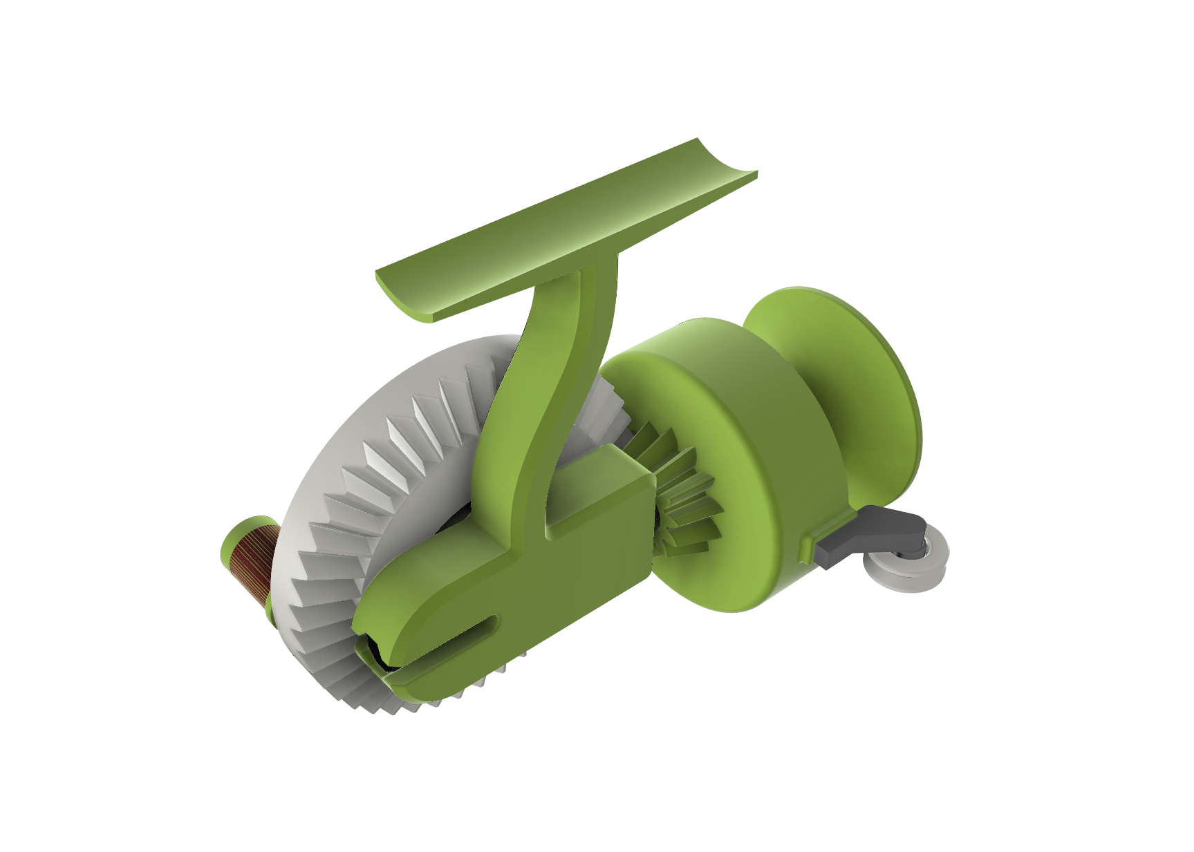Multimaterial Spinning Reel