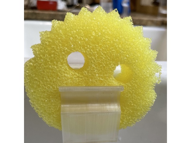 Free STL file Scrub Daddy Perch (sponge holder) 🧽・3D printable