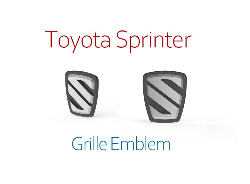 Grille Emblem for Toyota Sprinter AE111