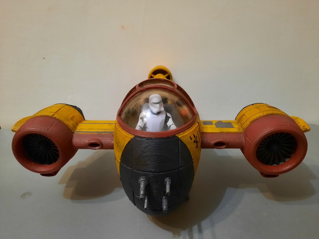 StubFighter spaceship for Star Wars Figures