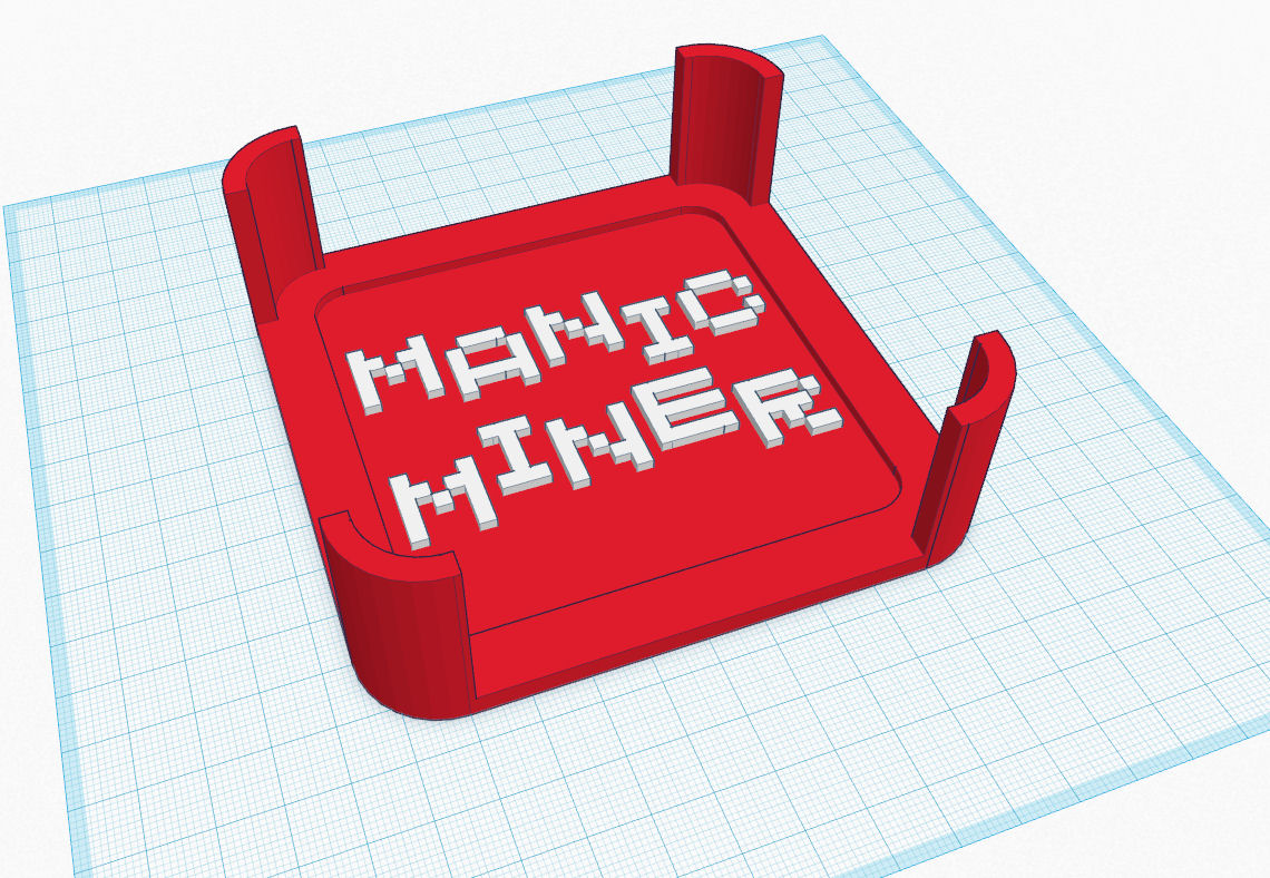 ZX Spectrum Manic Miner Coaster Set