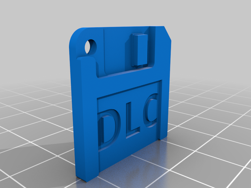 DLC  Floppy Disk Earring