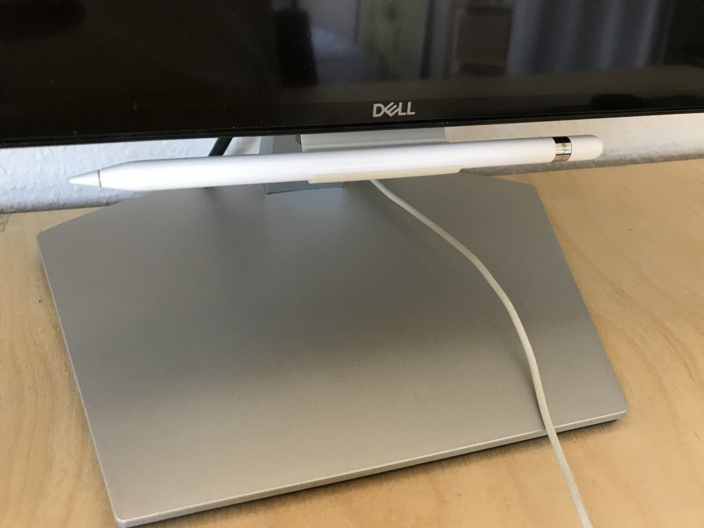 Apple Pencil Monitor Holder