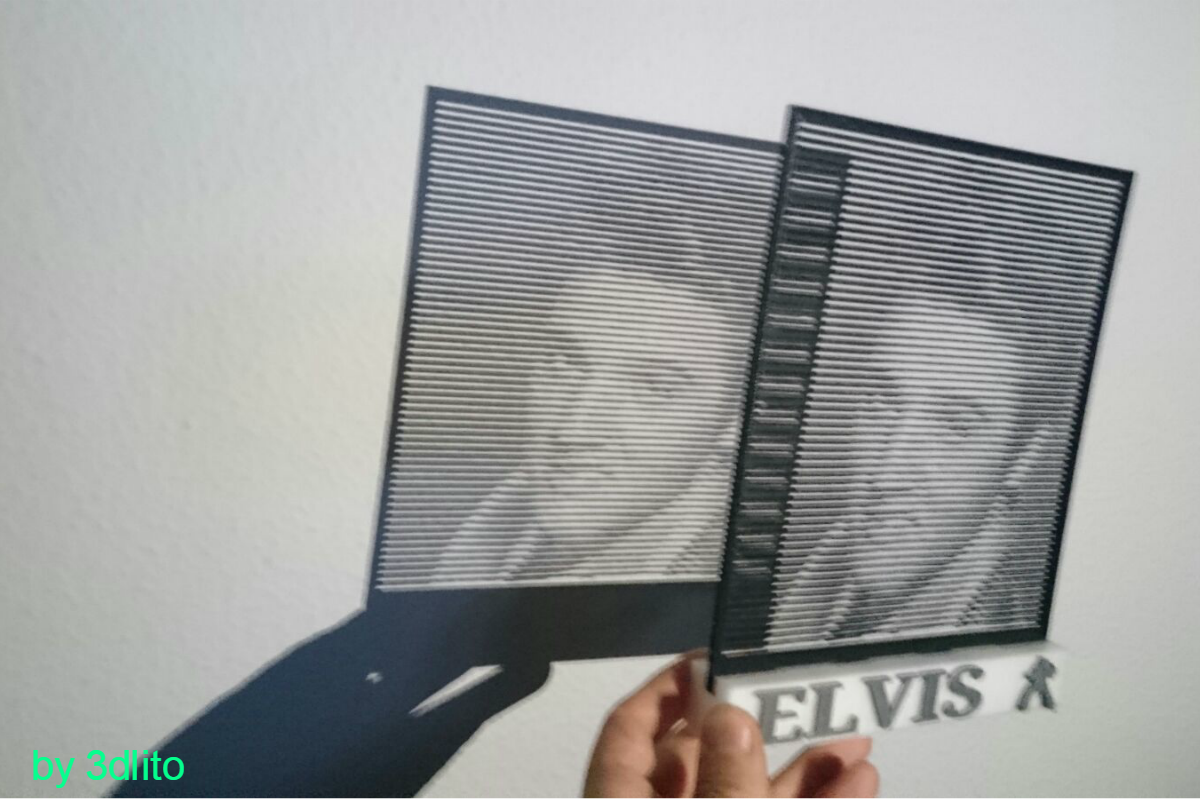 HALFTONE Elvis Presley