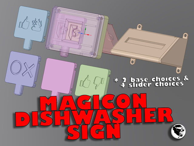 MagIcon Dishwasher Sign