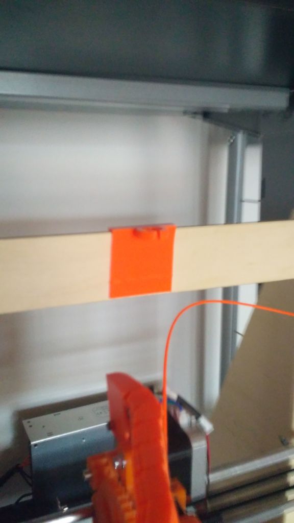 filament guide to 5mm frame