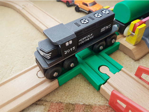 Comments For Norfolk Southern Toy Train Brio Ikea Compatible By Danielschweinert Thingiverse