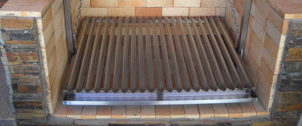 Argentinian parrilla/grill welding spacer