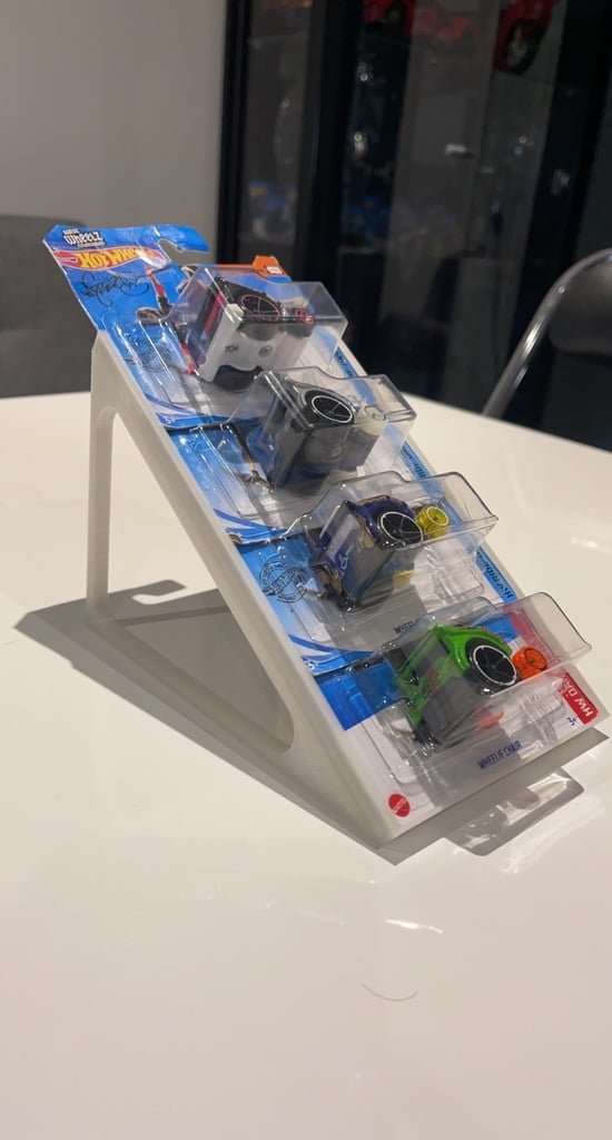 Hot Wheels display stand