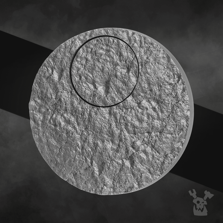 Decorative base "War field" 2 in 1 Set