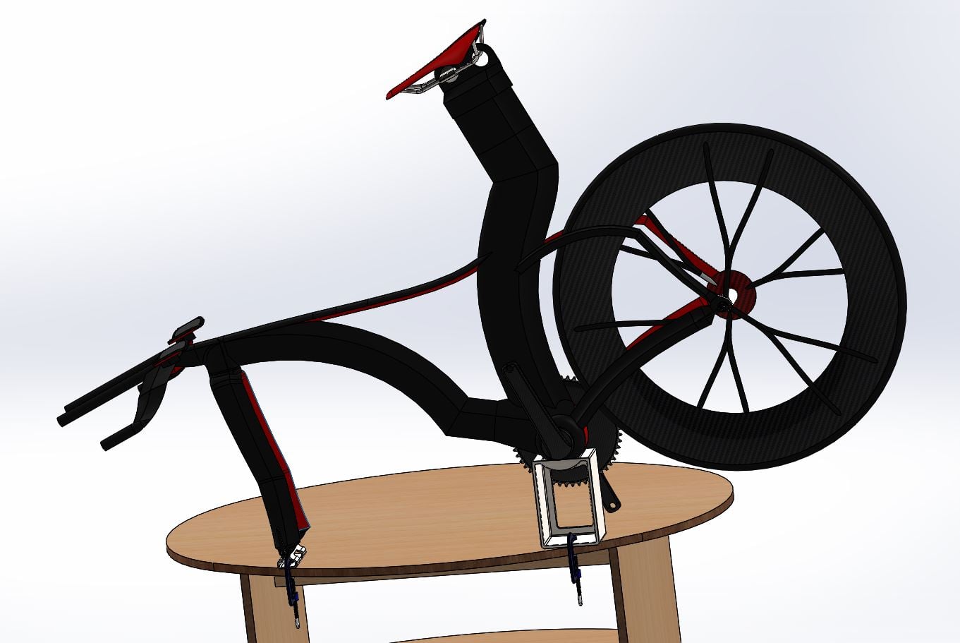 Bike Work Station, Table Mount