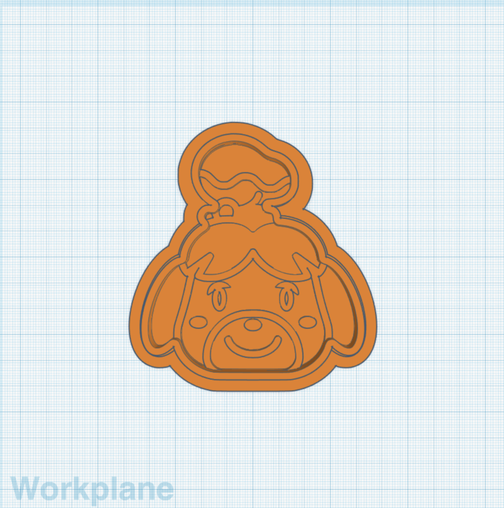 Animal Crossing Isabelle Cookie Cutter