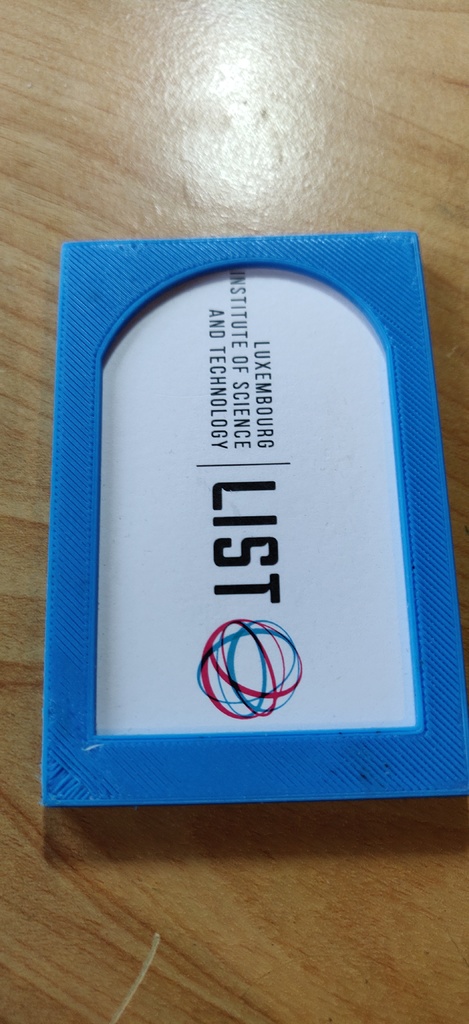 Pocket business card holder