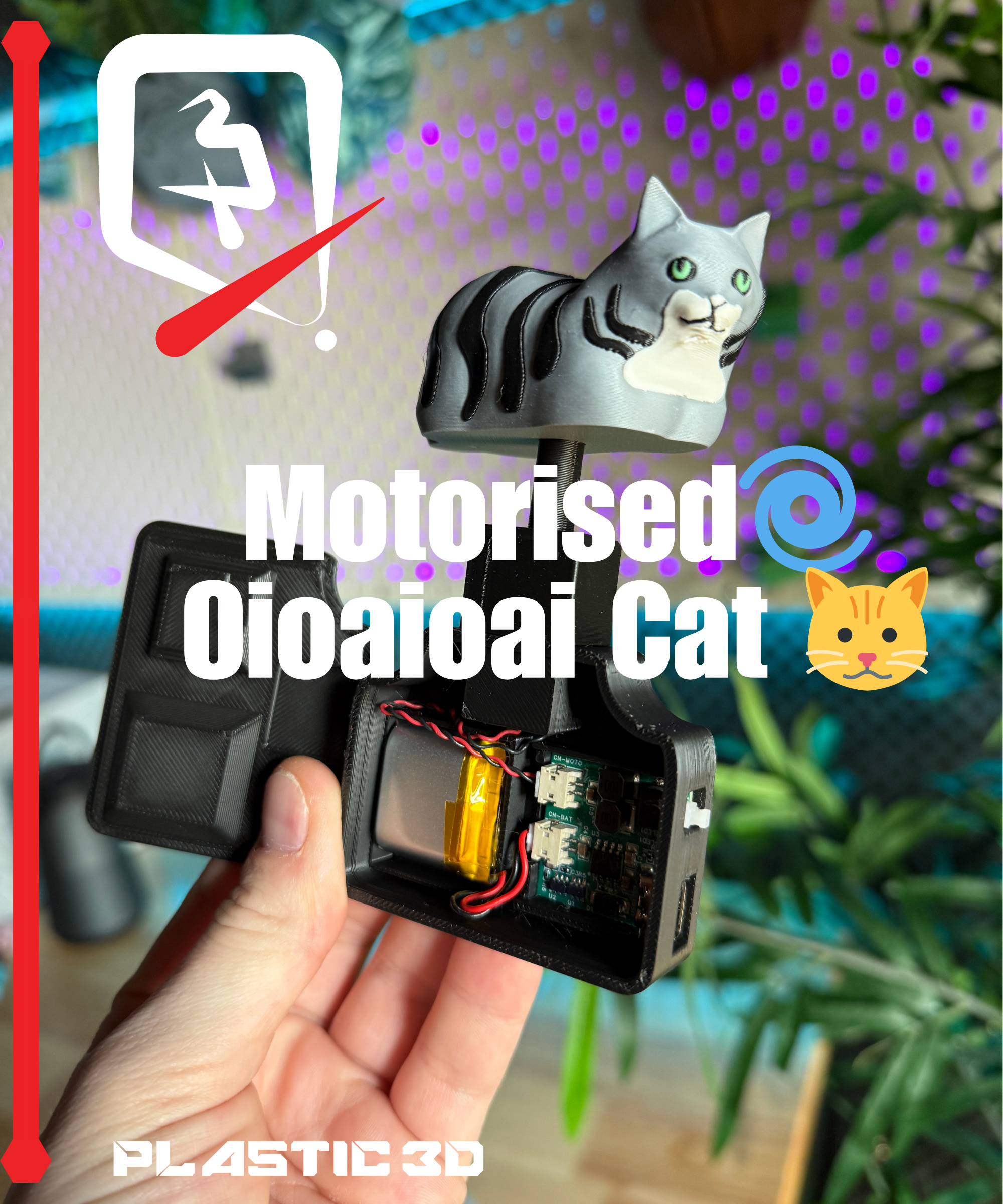 Motorised Oioaioai Cat