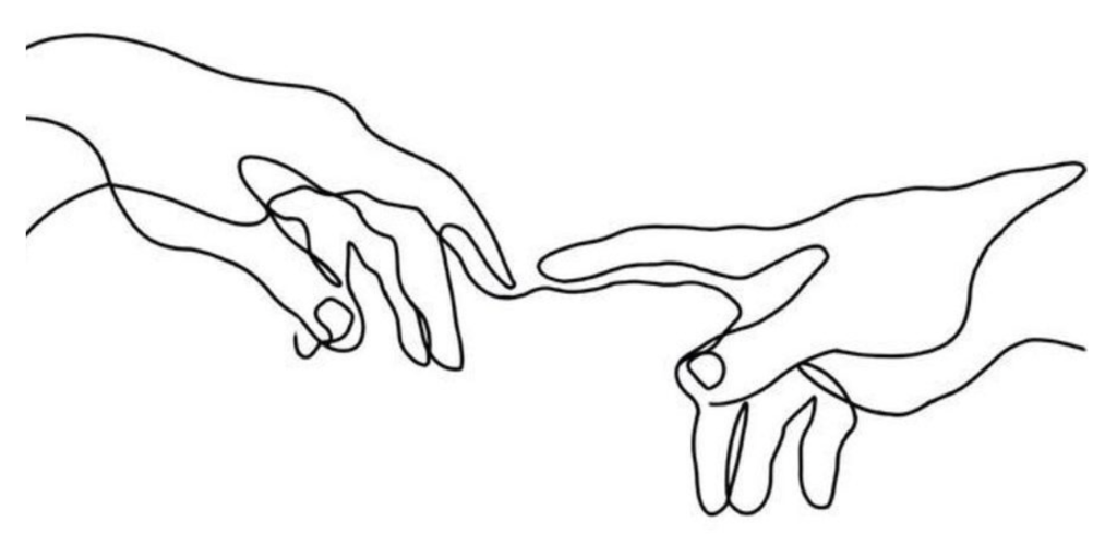 Picasso Line Hands