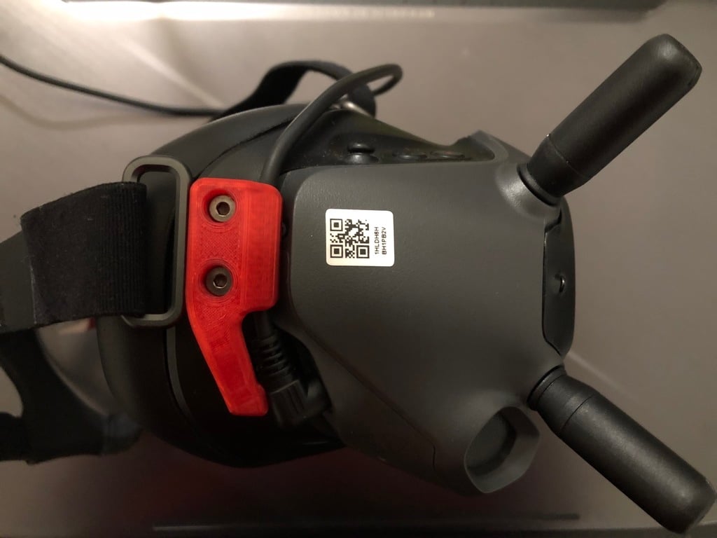 DJI GOGGLES V2 Power Cable Security 